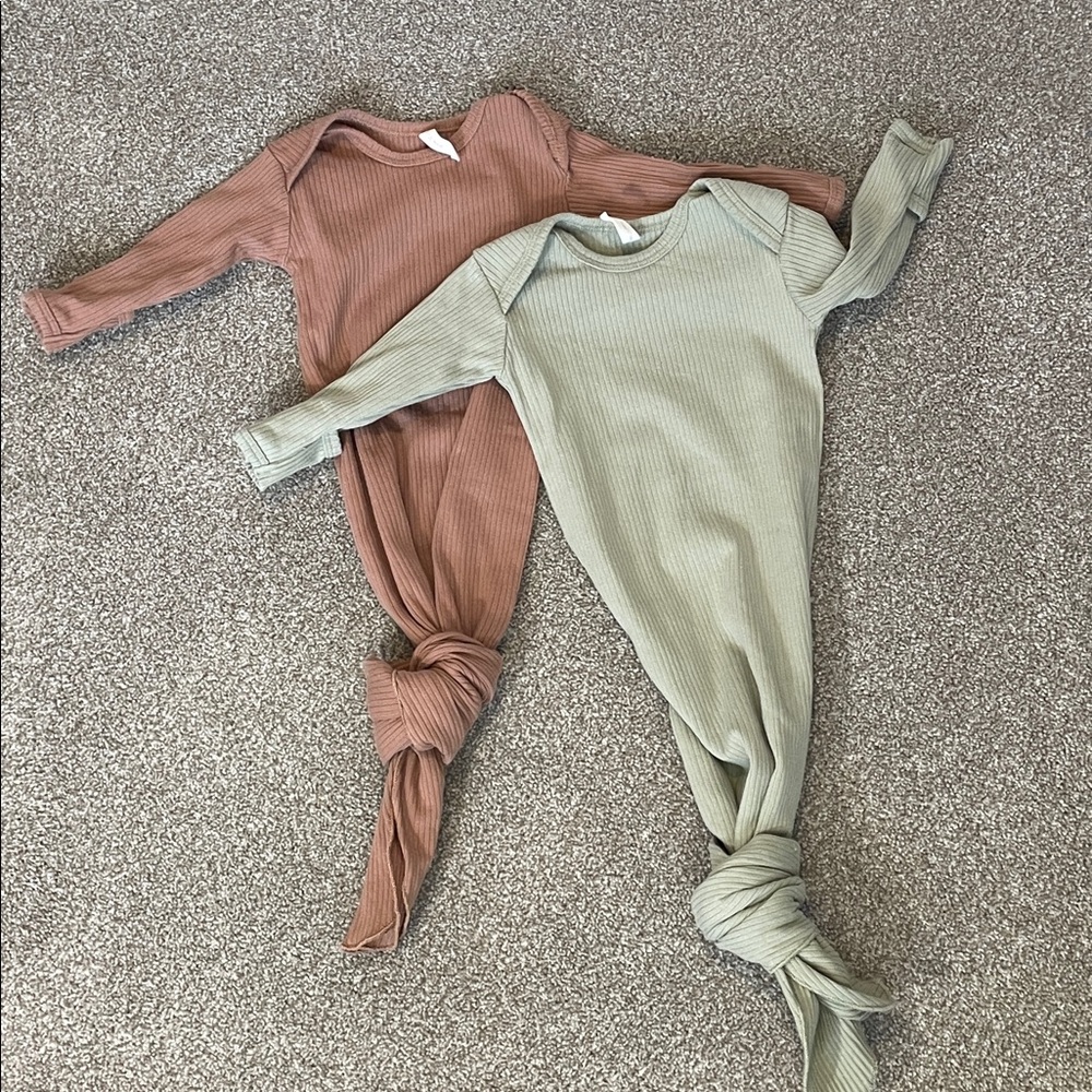 Quincy Mae Ribbed Sleep Gowns
